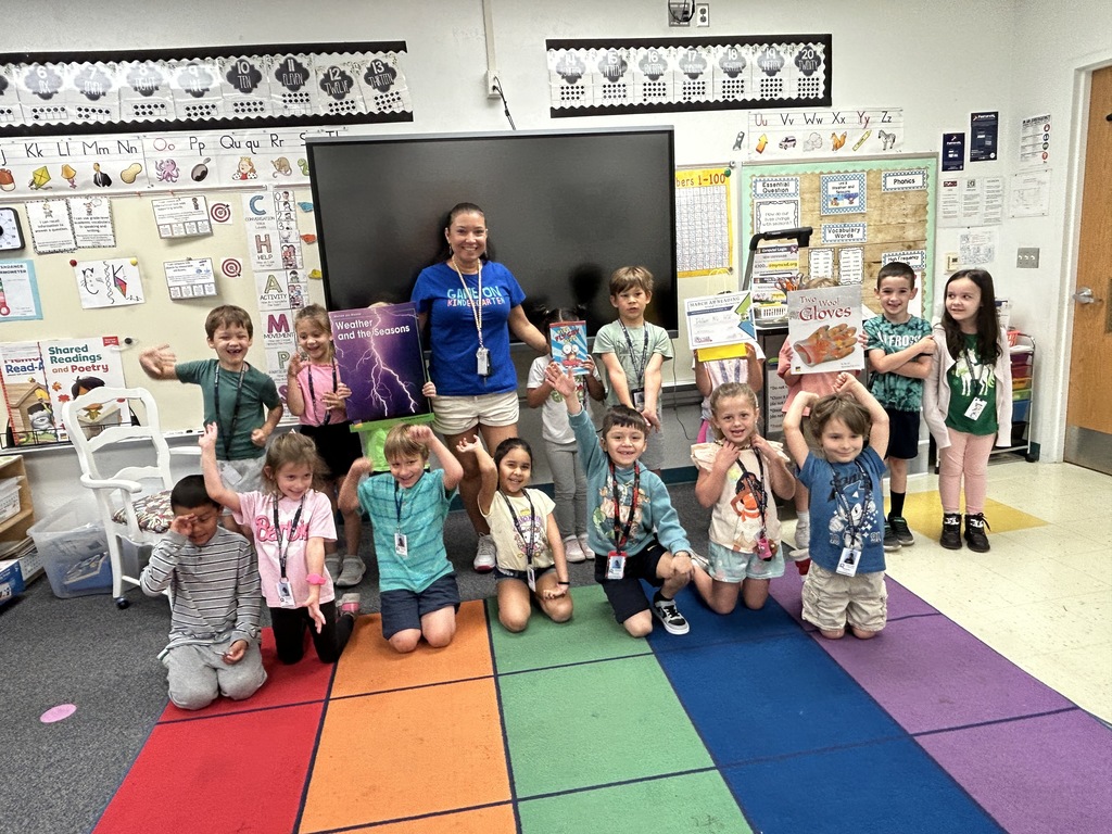 Ms Dolan's K students are super excited!