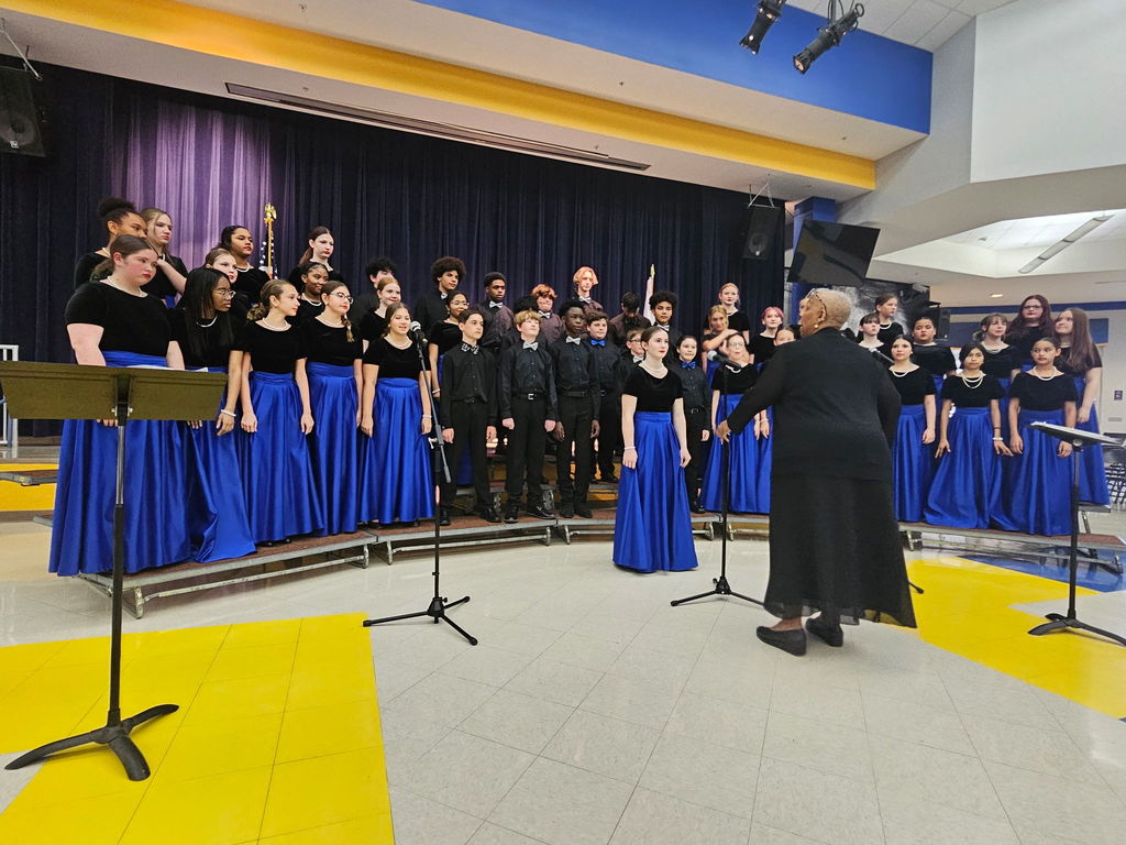 Dr. Caswell and the Choir