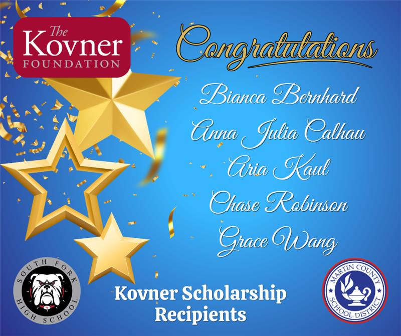 Kovner Scholarship winners