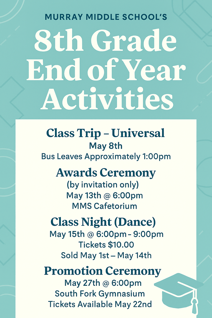 End of Year Activities 8th Grade