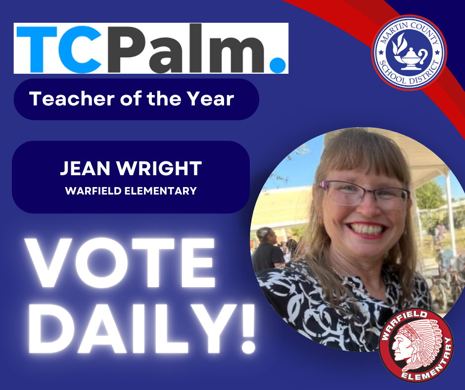 TCPalm Teacher of the Year Poll: Jean Wright