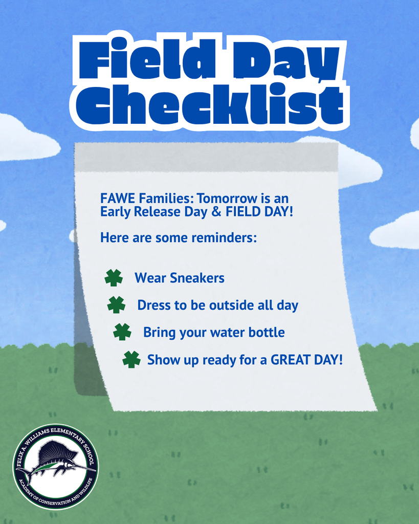 field day checklist