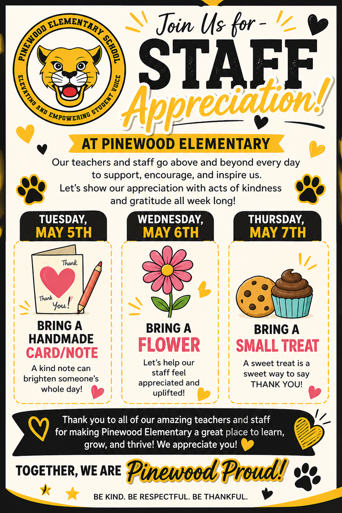 Staff Appreciation Flyer