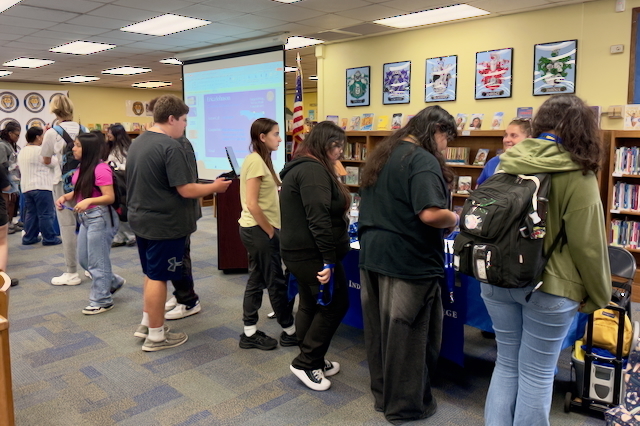 So much to learn from different vendors at career expo