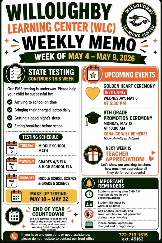 Weekly memo