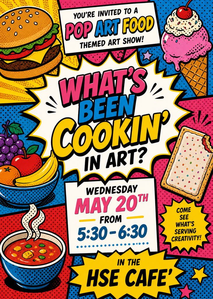 HSE Art Show May 20th