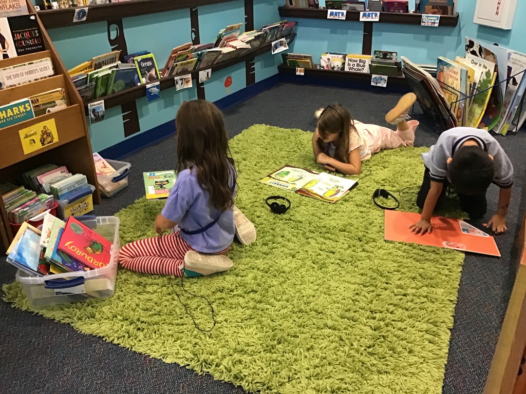 Students reading