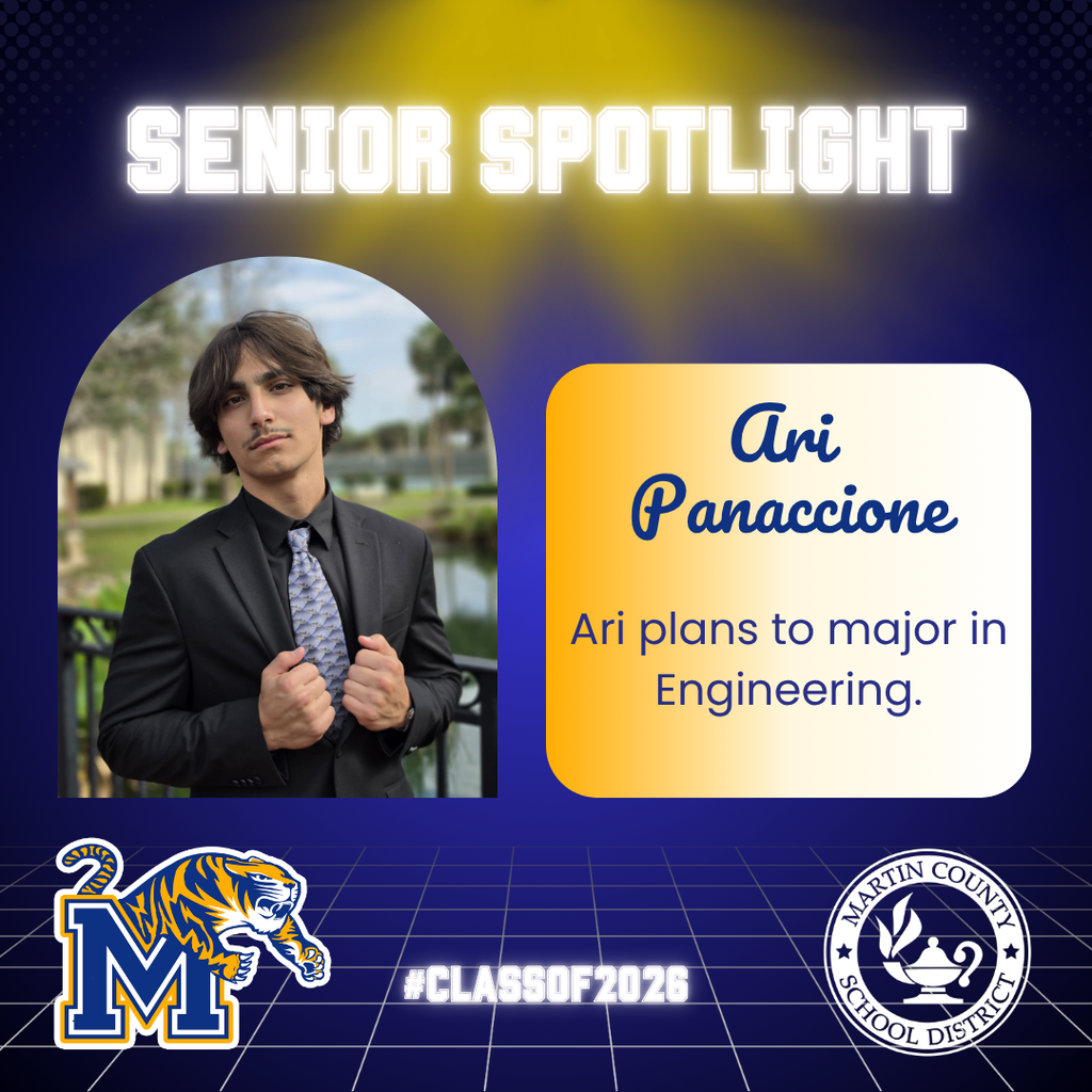 Spotlight on MCHS senior Ari Panaccione