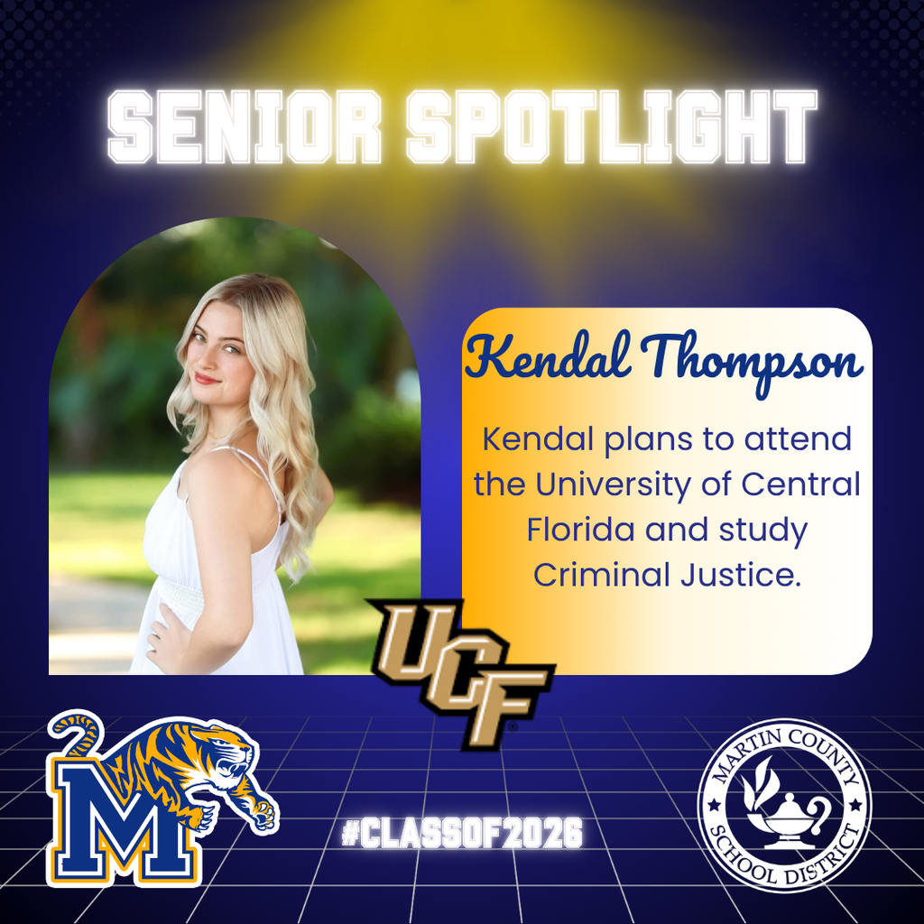 Spotlight on MCHS senior Kendal Thompson