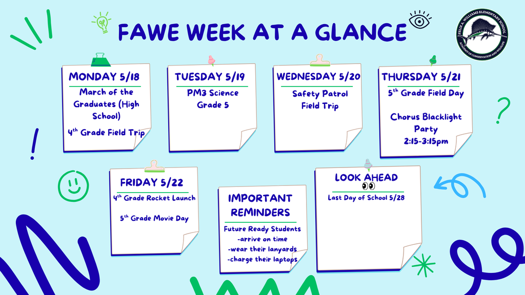 week at a glance
