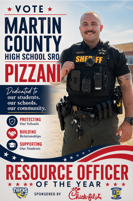 MCHS SRO Pizzani for Resource Officer of the Year