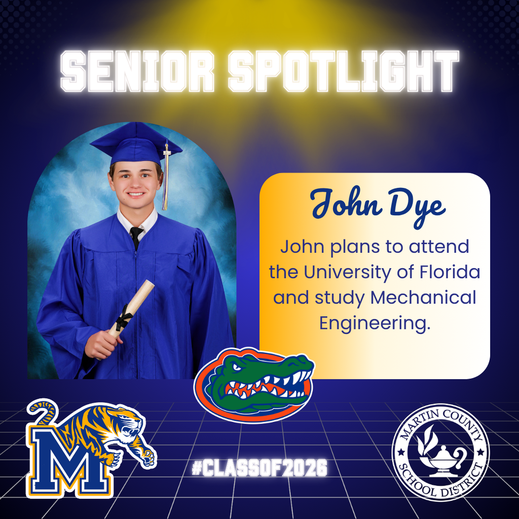 Spotlight on MCHS senior John Dye