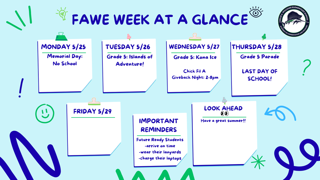 week at a glance