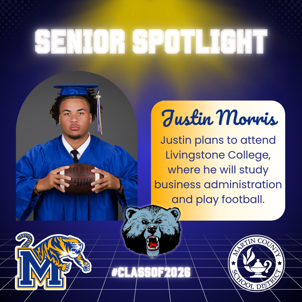 Spotlight on MCHS senior Justin Morris