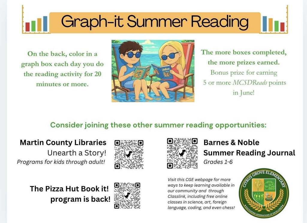 CGE Summer Reading