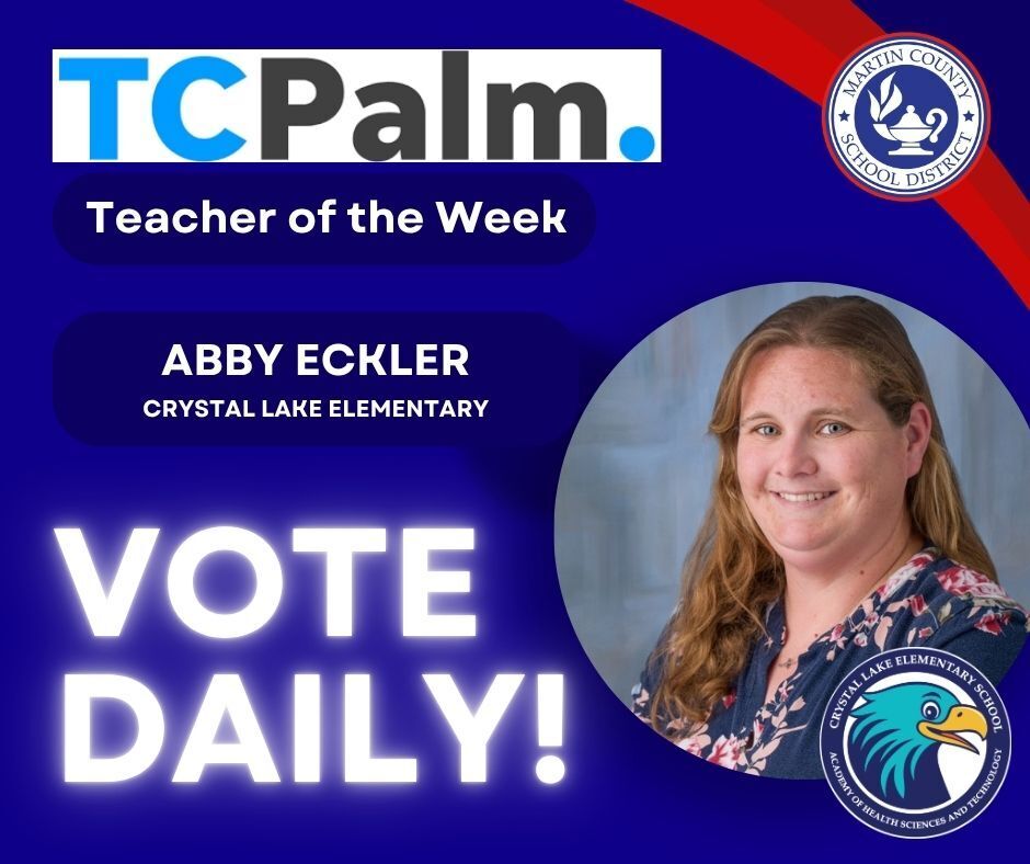 TCPalm Teacher of the Week nominee Abby Eckler