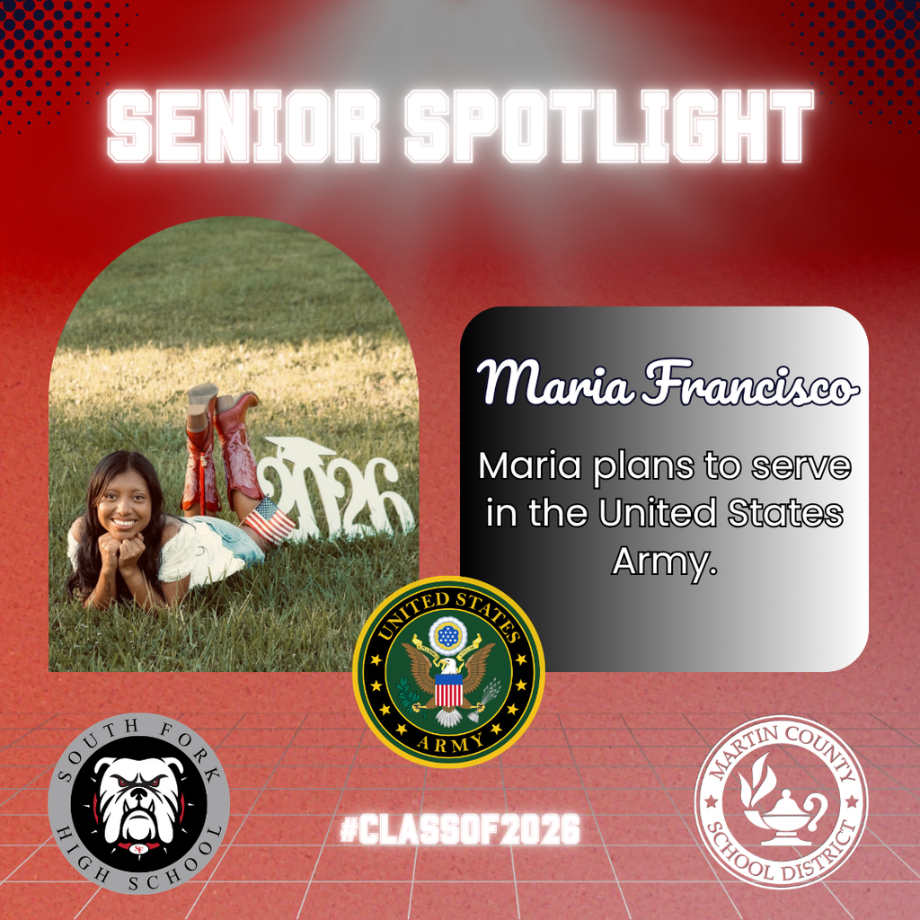 Spotlight on SFHS senior Maria Francisco