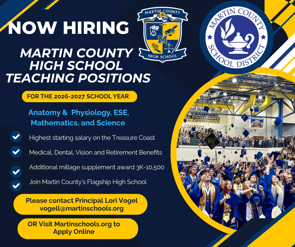 MCHS Teaching Positions Available