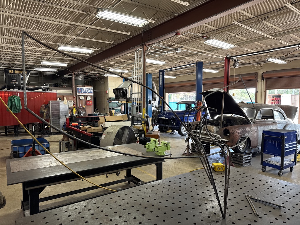 MCHS welding students create eagle for welding competition