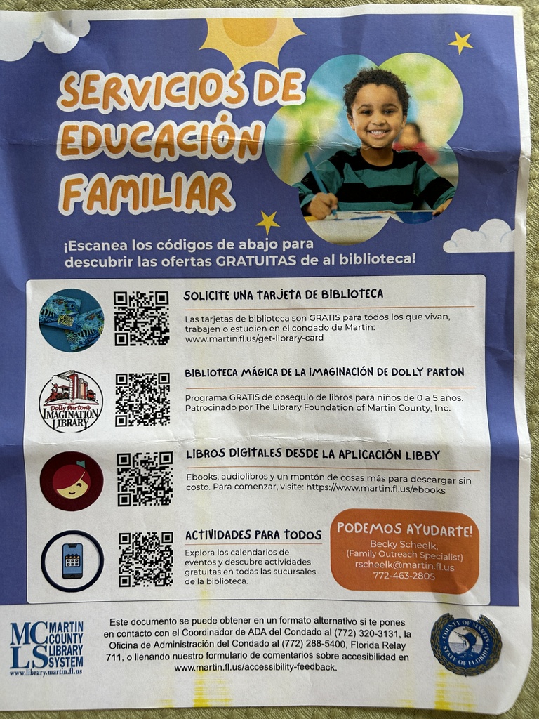 FAmily Services in spanish