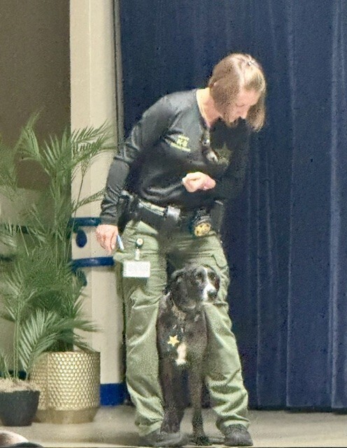 K9 Patches visits ESY
