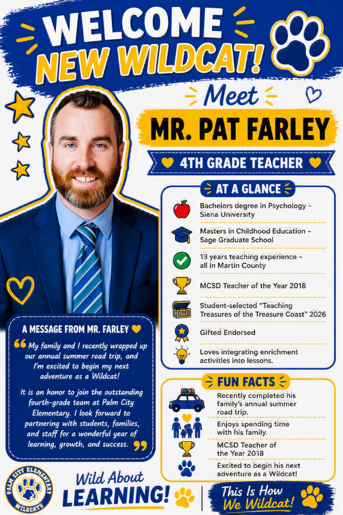 teacher announcement