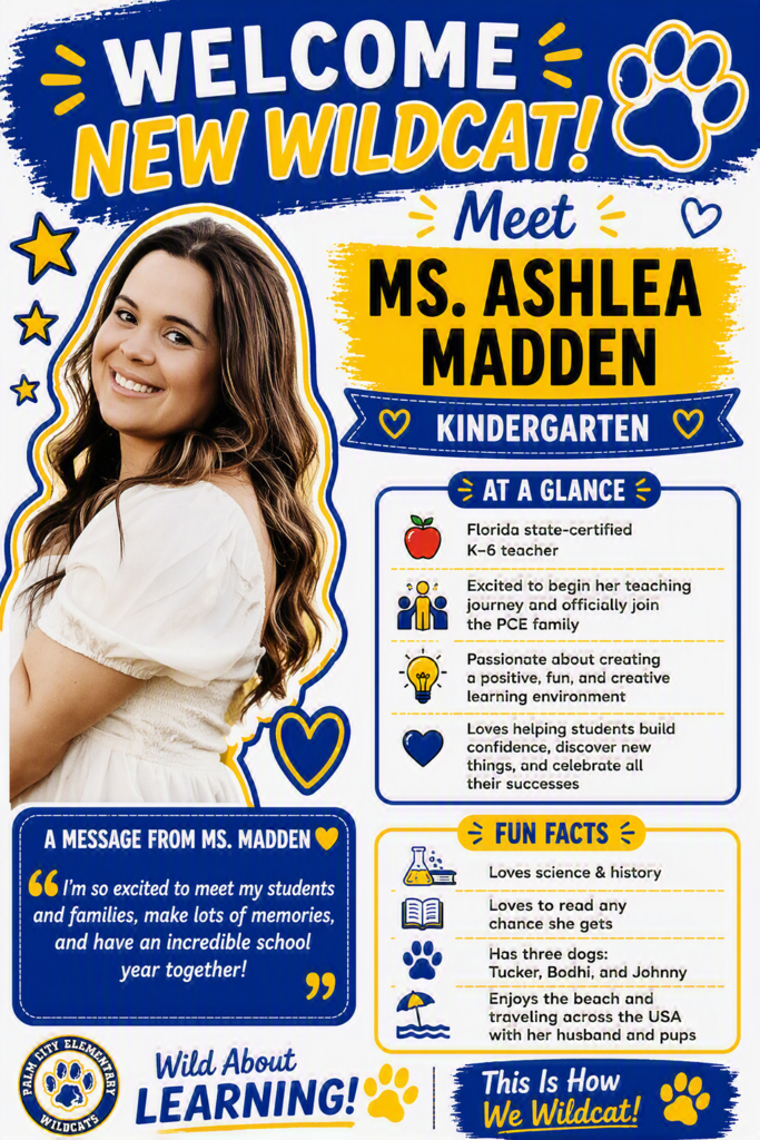 teacher announcement