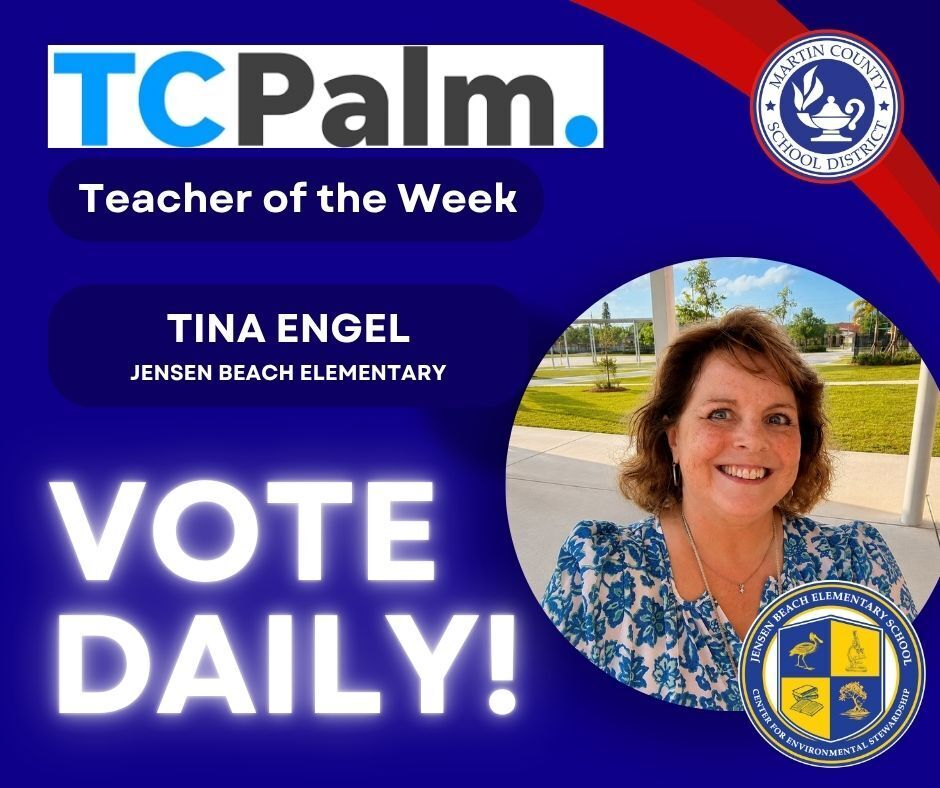 TCPalm Teacher of the Week- JBE Tina Engel