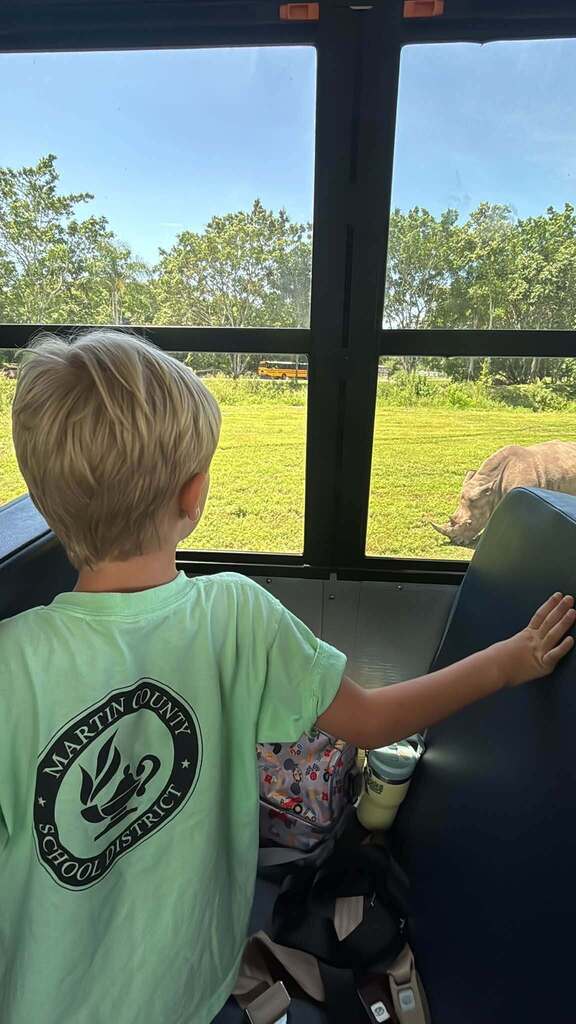 Fun at Lion Country Safari with PCE Extended Day Summer Camp kiddos