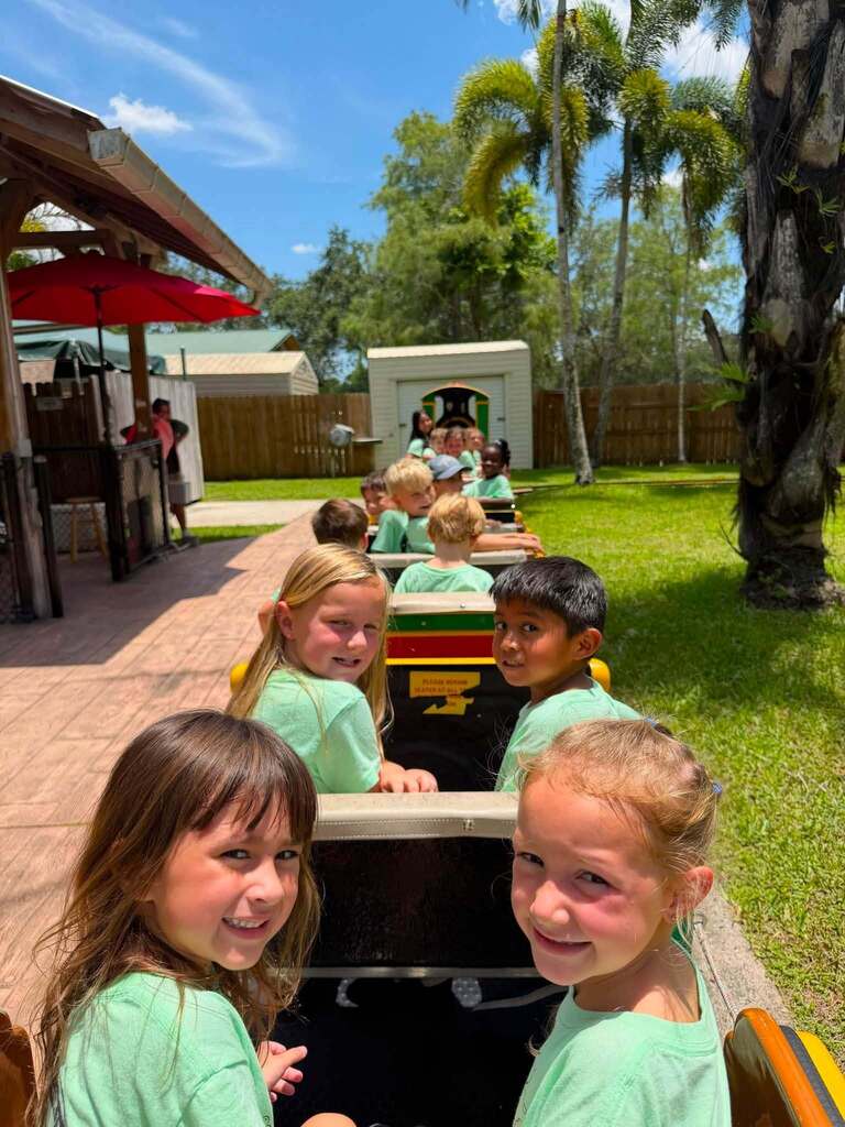 Fun at Lion Country Safari with PCE Extended Day Summer Camp kiddos