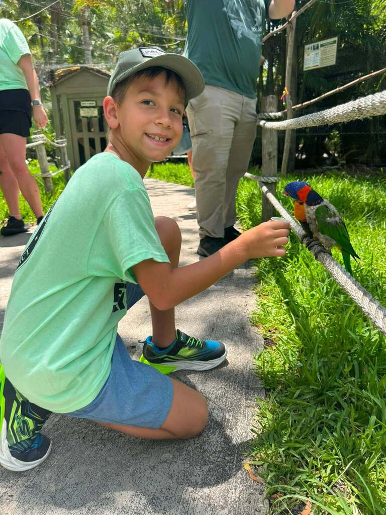 Fun at Lion Country Safari with PCE Extended Day Summer Camp kiddos