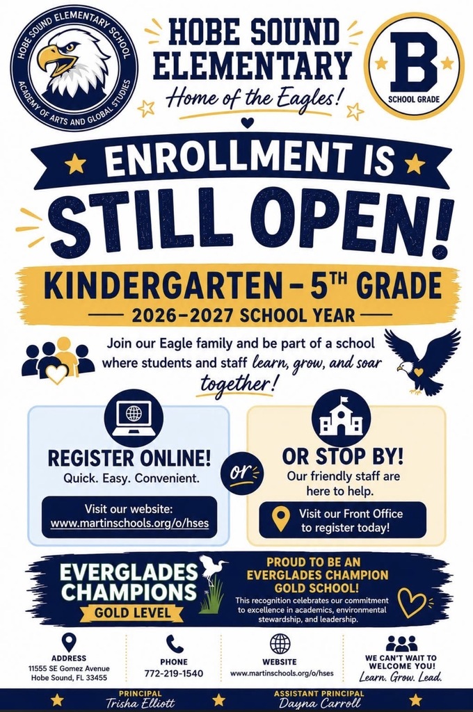 Enrollment poster