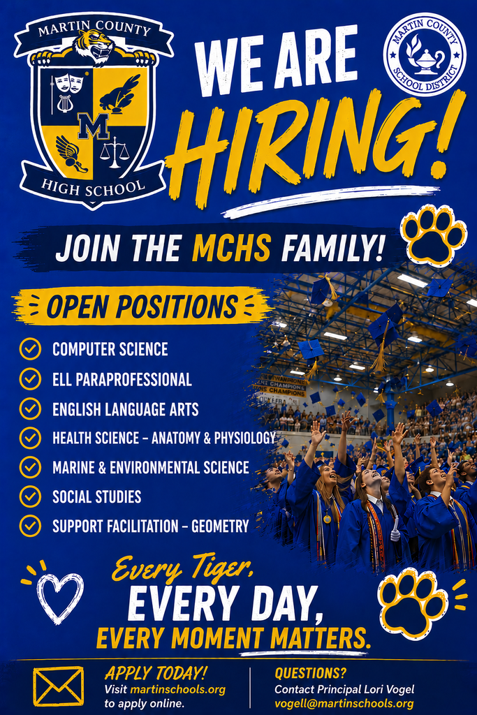 MCHS is Hiring for SY 2026-2027