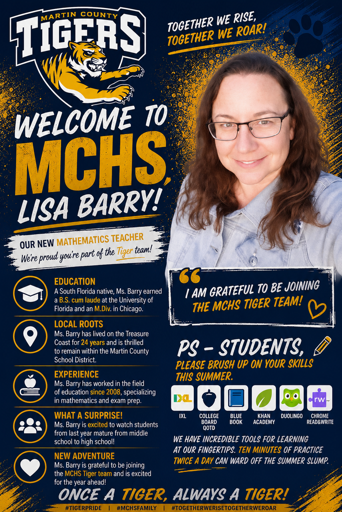 2026-2027 MCHS New Staff Member: Lisa Barry