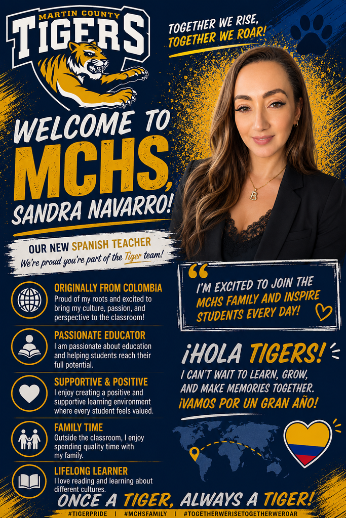 2026-2027 MCHS New Staff Member: Sandra Navarro
