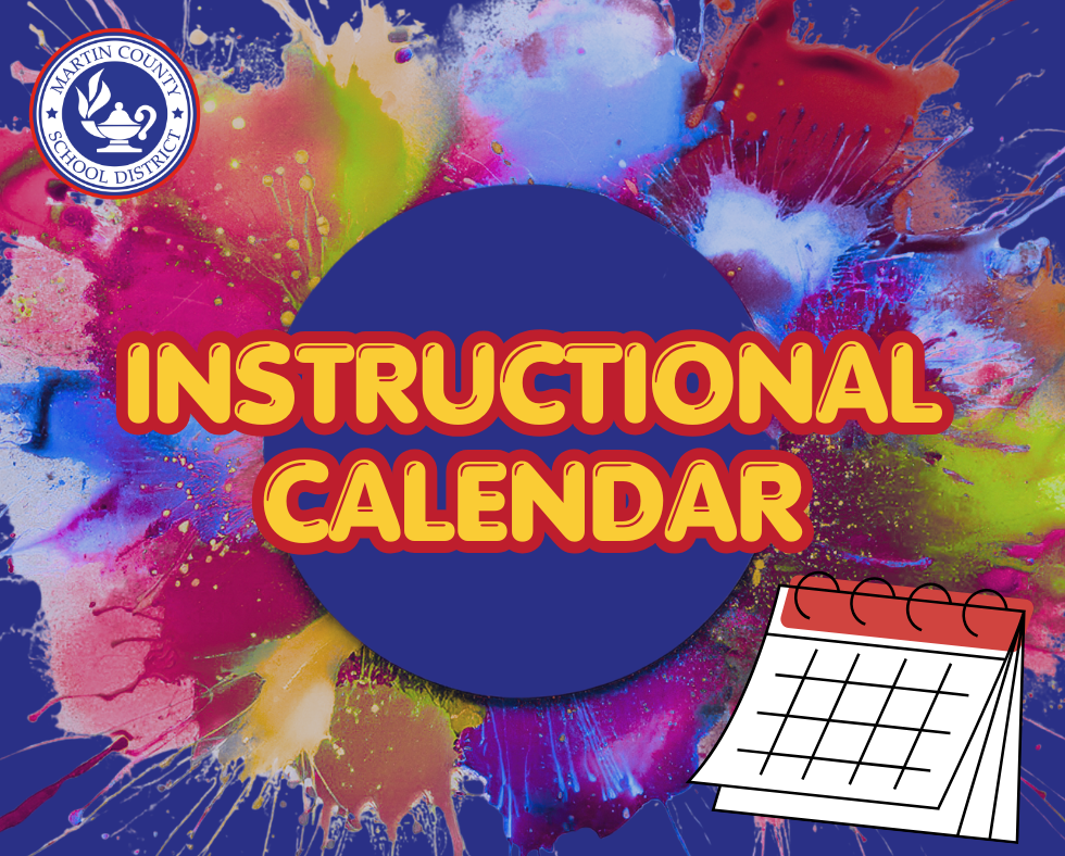 Instructional Calendar back to school