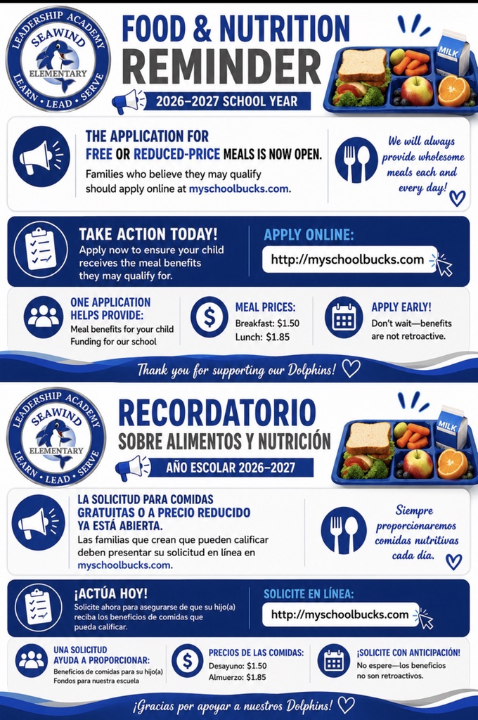 Meal Application Flyer