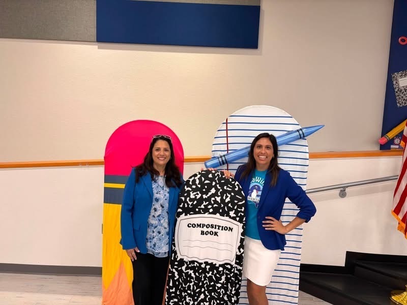 Mrs. Deutsch and Dr. Muto