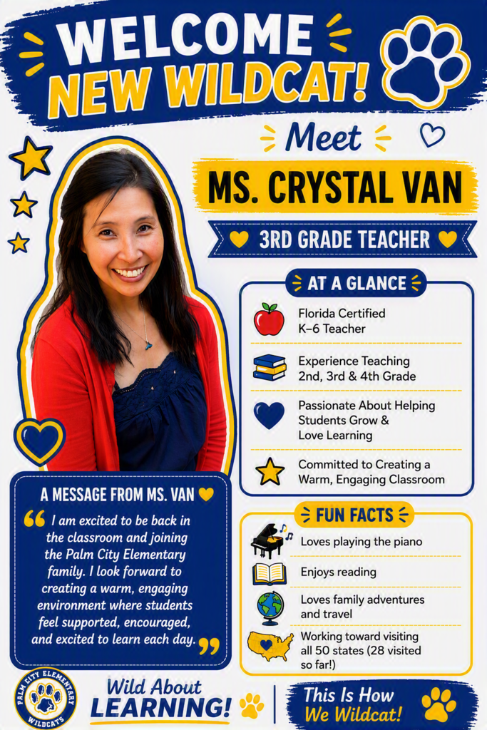 teacher announcement