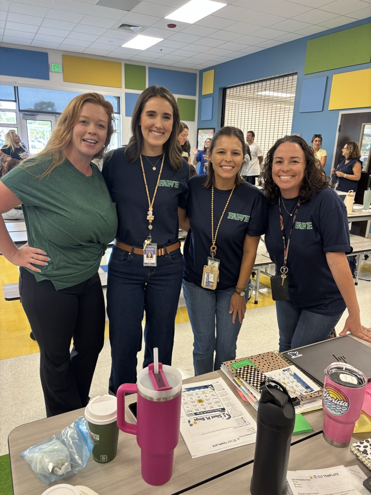 staff at professional learning