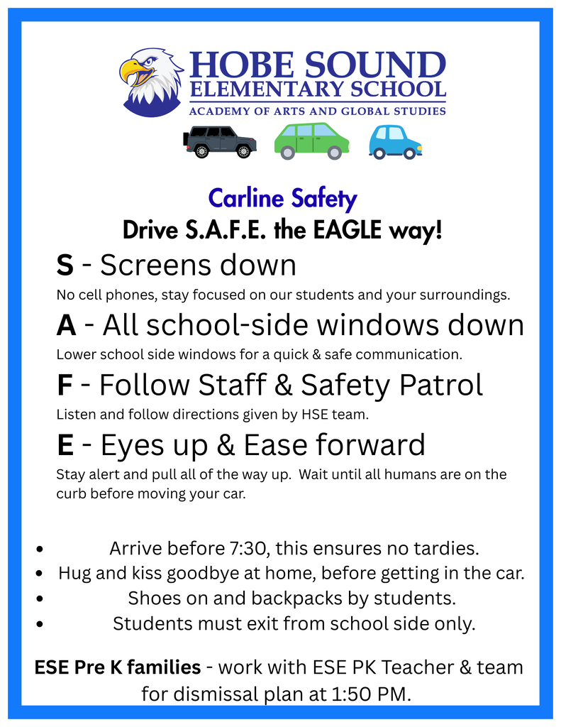 Carline Safety the EAGLE way!