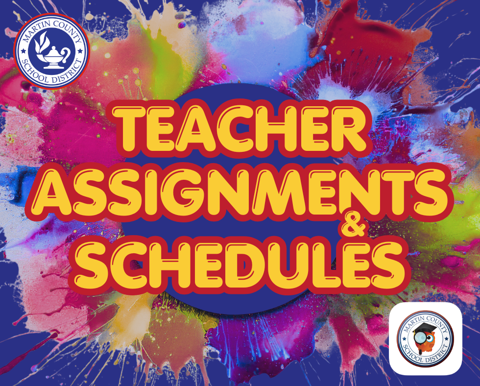 Teacher assignments and course schedules posted