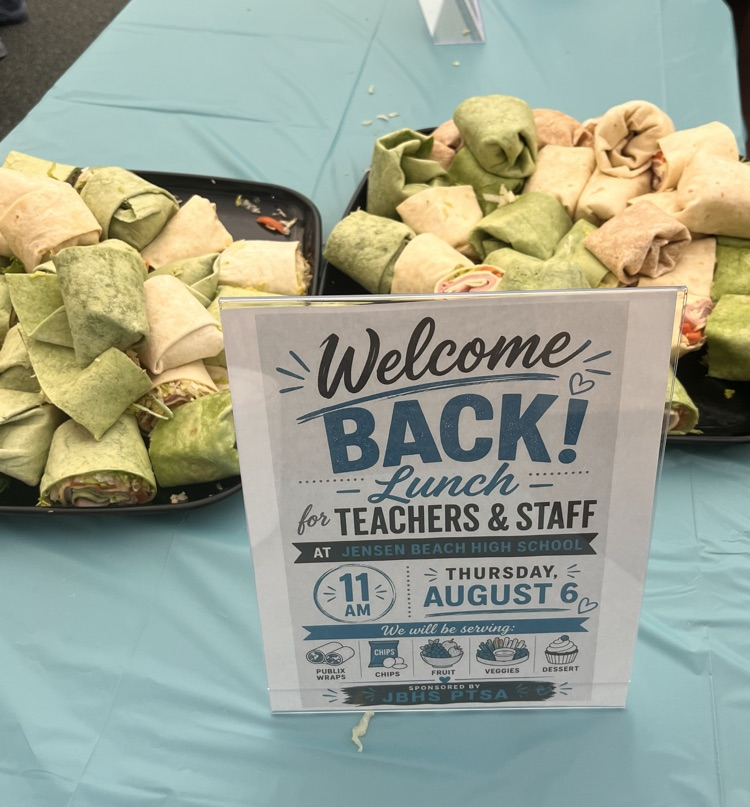 JBHS PTSA Welcome Back Lunch