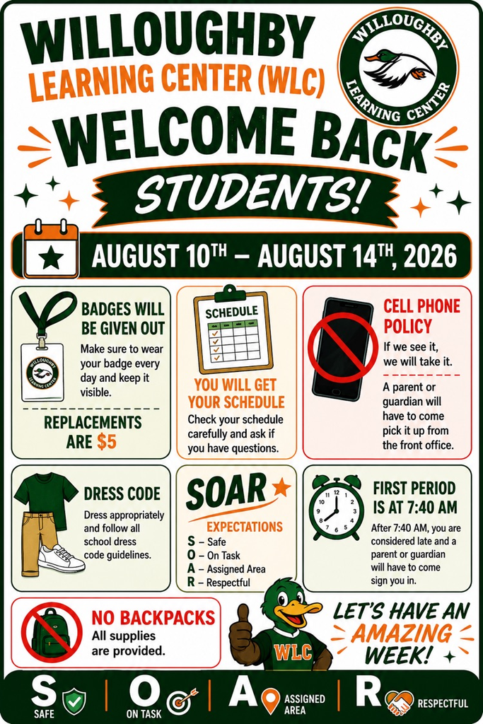 Welcome Back! 