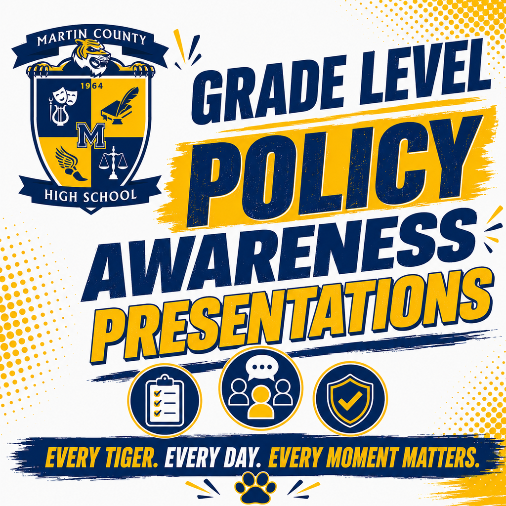 MCHS Grade Level Policy Awareness Presentations