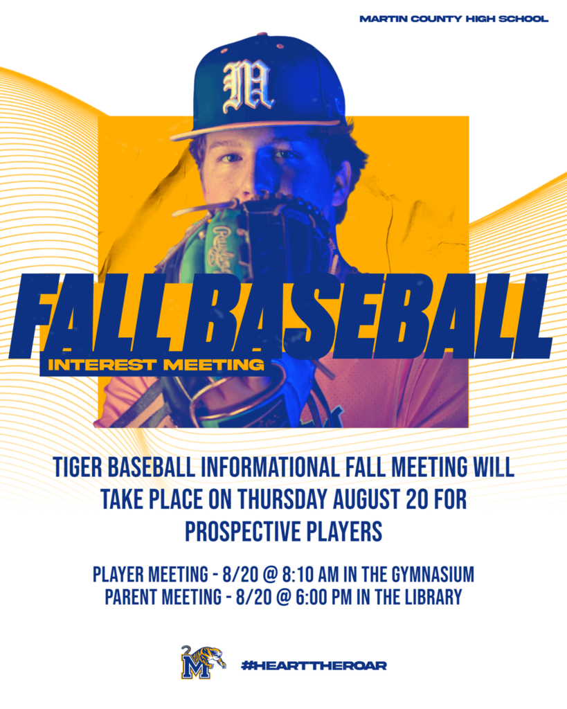 MCHS Fall Baseball Interest Meetings