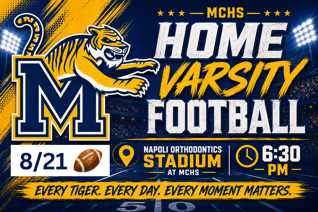 MCHS Home Varsity Football Game 8/21/2026