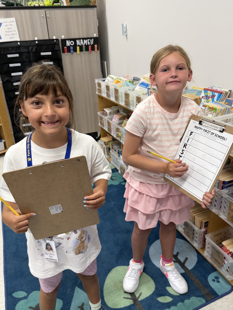 First week of Third Grade! 