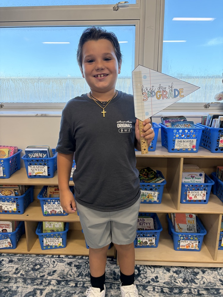 First week of Third Grade! 