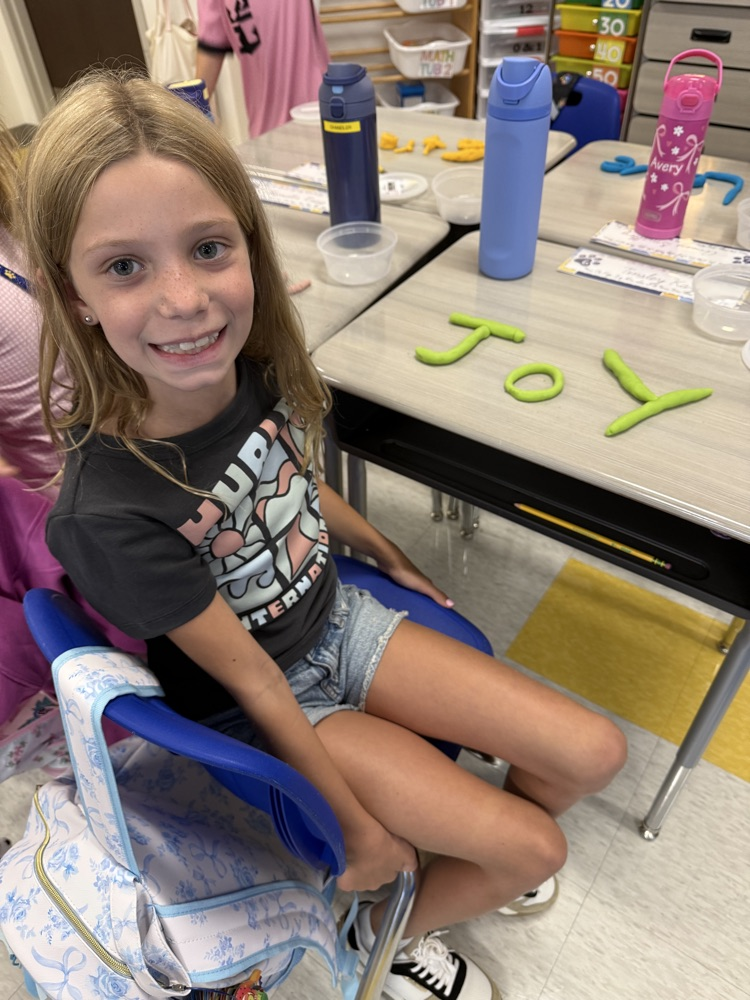 First week of Third Grade! 